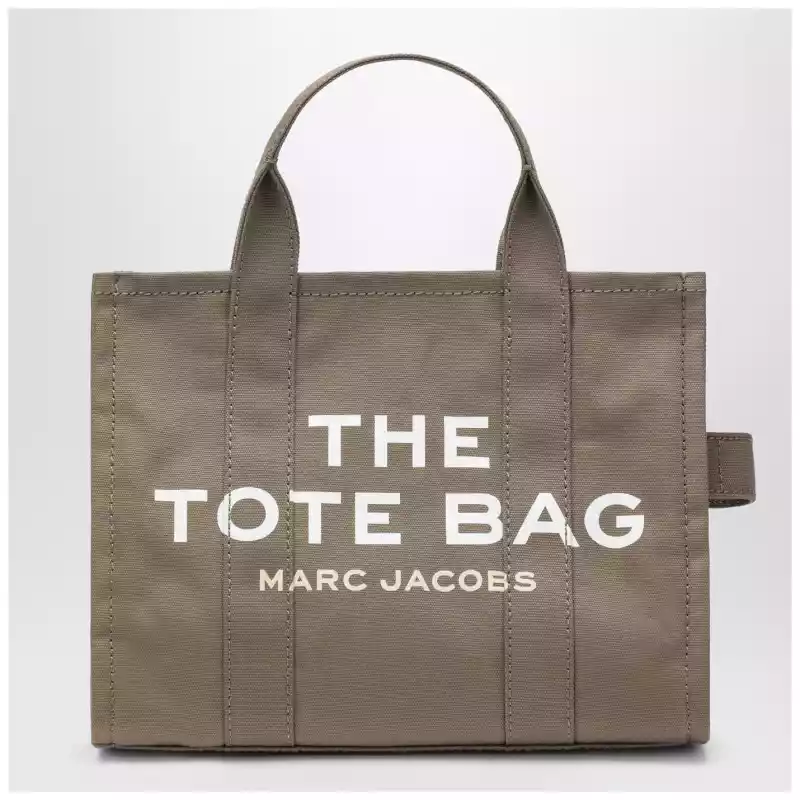 Marc Jacobs The Medium Tote Bag in slate green canvas