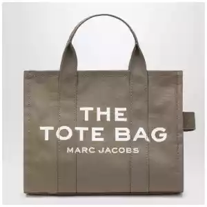 Marc Jacobs The Medium Tote Bag in slate green canvas