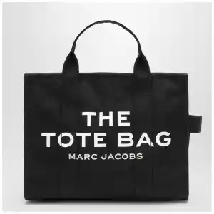 Marc Jacobs The Medium Tote Bag in black canvas
