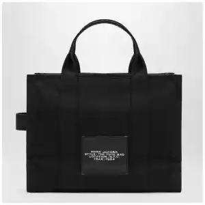 Marc Jacobs The Medium Tote Bag in black canvas