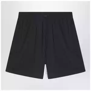 Represent Black nylon-blend shorts