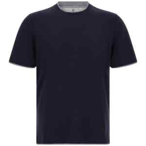 Brunello Cucinelli Double Layer T-shirt
