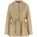 Brunello Cucinelli Dazzling Net Embroidery Organza Blazer