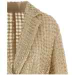 Brunello Cucinelli Dazzling Net Embroidery Organza Blazer