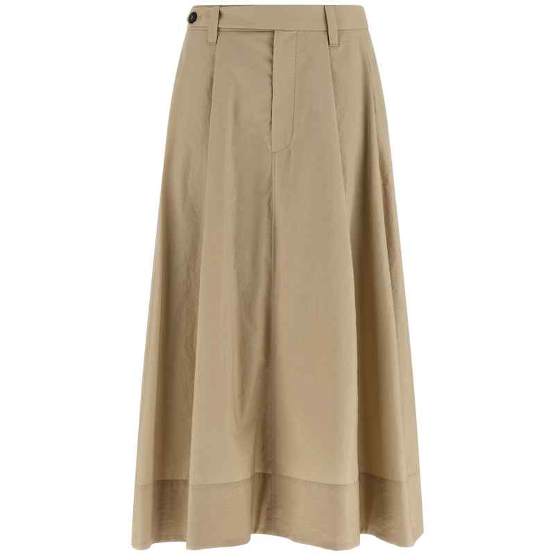 Brunello Cucinelli Cotton Skirt