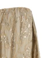 Brunello Cucinelli Dazzling Seabed Embroidery Skirt