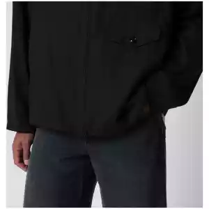 Our Legacy Evolved jacket in merino wool voile in Eclipse Black