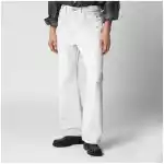 Our Legacy Third Cut relaxed-fit jeans in beige cotton denim