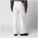 Our Legacy Third Cut relaxed-fit jeans in beige cotton denim