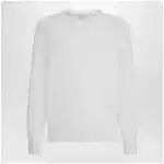 Brunello Cucinelli White ribbed cotton sweater