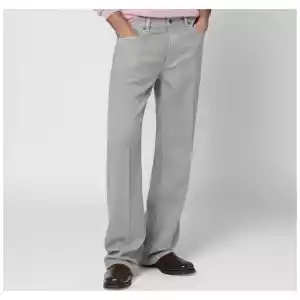 Our Legacy Light grey trousers in Japanese polyester