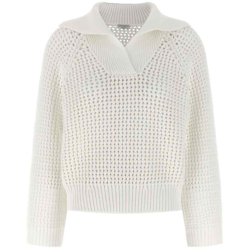 M89302602C2723_01_M_2025-11-26T09-30-58.373Z Brunello Cucinelli Openwork Sweater