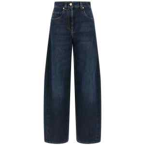 Brunello Cucinelli Wide Barrel Full Lenght Jeans