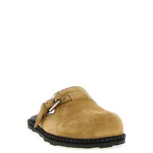 Moschino Suede Sabots