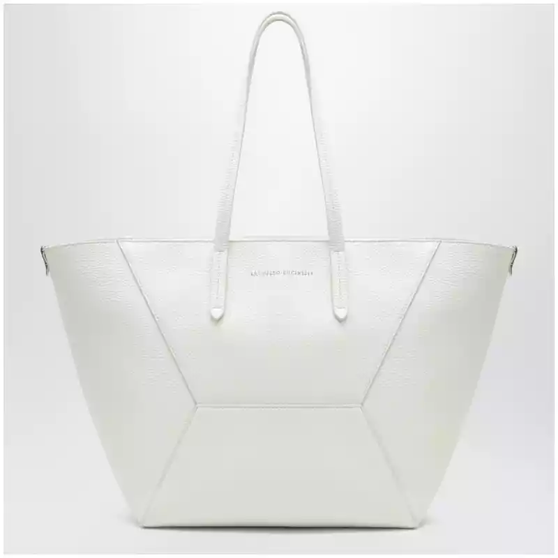 Brunello Cucinelli BC Duo bag in ivory leather