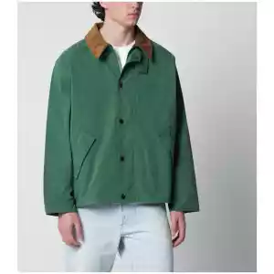 Barbour Oversized Transporter Racing Green jacket