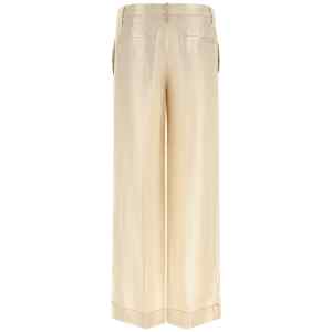 Brunello Cucinelli Lamé Linen Pants