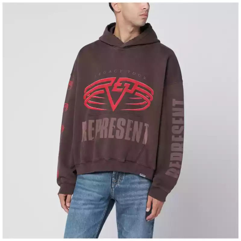 Represent Reversible Living Legacy Tour sweatshirt in black