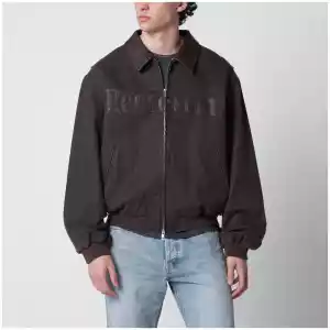 Represent Roscoe bomber jacket in whisky-colored canvas