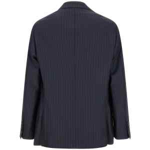 Brunello Cucinelli Pinstripe Batavia Blazer