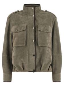 Brunello Cucinelli Couture Suede Jacket