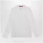 Max Mara Studio Baldili ramie canvas shirt in white