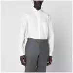 Thom Browne White button-down cotton shirt