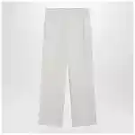 Max Mara Ivory straight-leg trousers