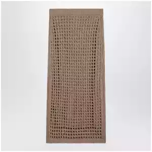 Max Mara Mesh cotton maxi skirt in Desert