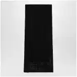 Max Mara Long sheer net cotton skirt in black