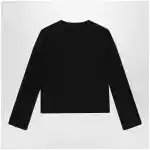 Max Mara Black viscose-blend cardigan