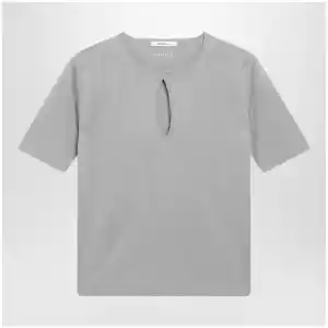 Max Mara Crewneck sweater in pastel green silk and cashmere