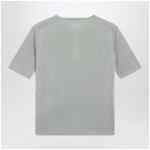 Max Mara Crewneck sweater in pastel green silk and cashmere