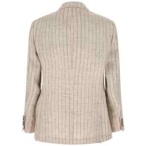Brunello Cucinelli Pinstripe Twill Blazer