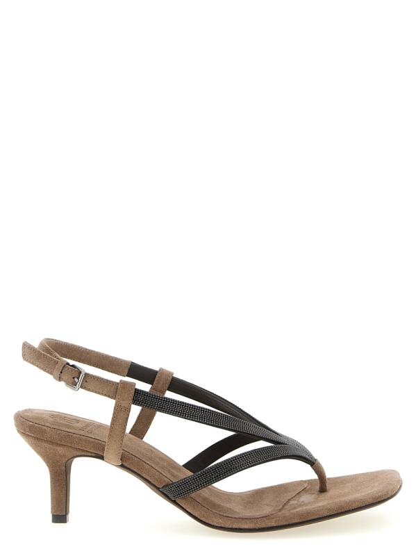 Brunello Cucinelli Monile Sandals