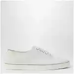 Brunello Cucinelli White suede calfskin sneakers