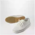 Brunello Cucinelli White suede calfskin sneakers