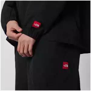 The North Face Black zip-up nylon jacket