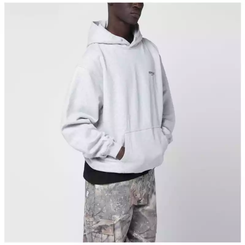 Represent Grey oversized hoodie