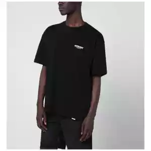 Represent Black cotton T-shirt with logo