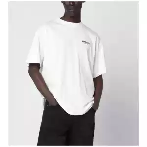 Represent White cotton T-shirt with logo