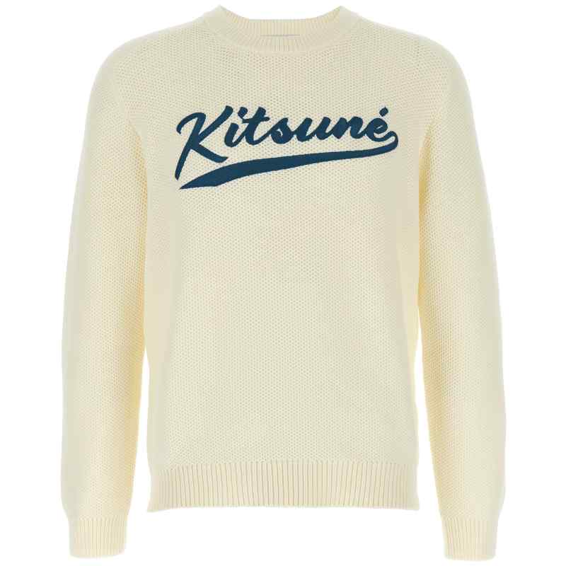 OM00808KT1137P204_01_M_2025-03-24T09-36-44.662Z-1 Maison Kitsuné Kitsune Varsity Sweater