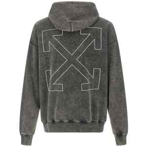 Off White Outline Arrow Skate Hoodie