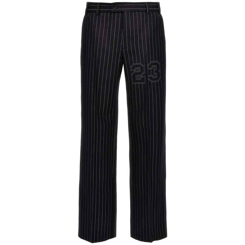 Off White 23 Pinstripes Trousers