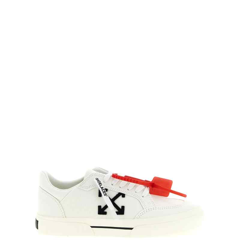 Off White Vulcanized Sneakers