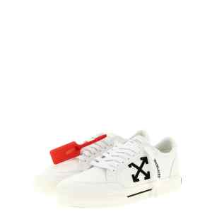 Off White Vulcanized Sneakers