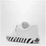 Off White Off-White™ Vulcanized lace-up fabric sneakers in white