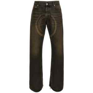 Off White Relax Round Jeans