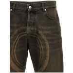 Off White Relax Round Jeans