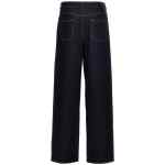 Off White Baggy Tapered Jeans